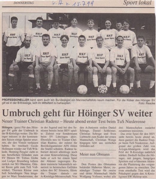 1_1999-Zeitung-1.-Mannschaft-Saisonvorbericht