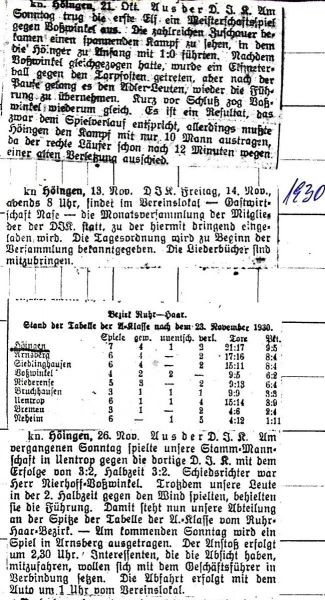 1930-31-Tabelle-und-Spielberichte