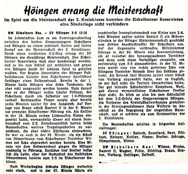 1964-Meister-2.-Kreisklasse-und-Aufstieg-Zeitungsartikel