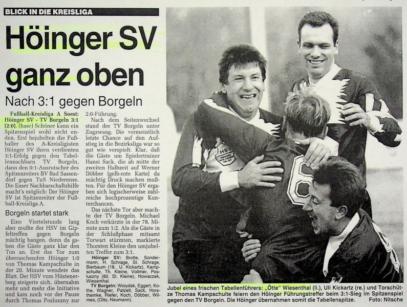 1996-Erste-Mannschaft-Tabellenfuehrer