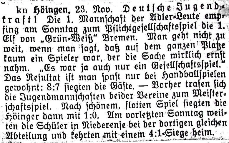 1932-Spiel-gegen-Gruen-Weiss-Bremen