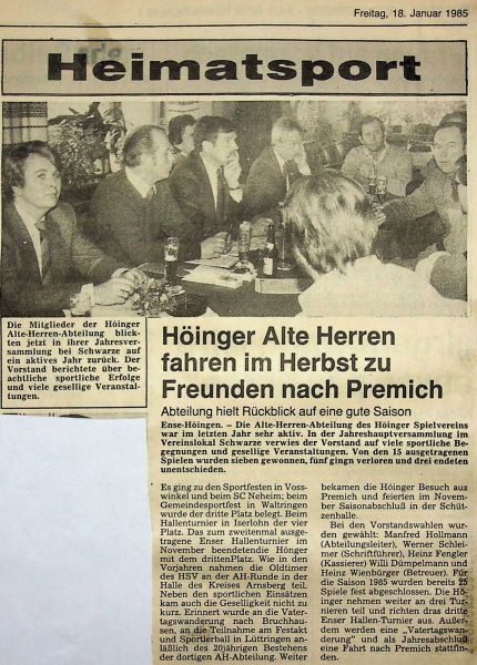 1985-Generalversammlung