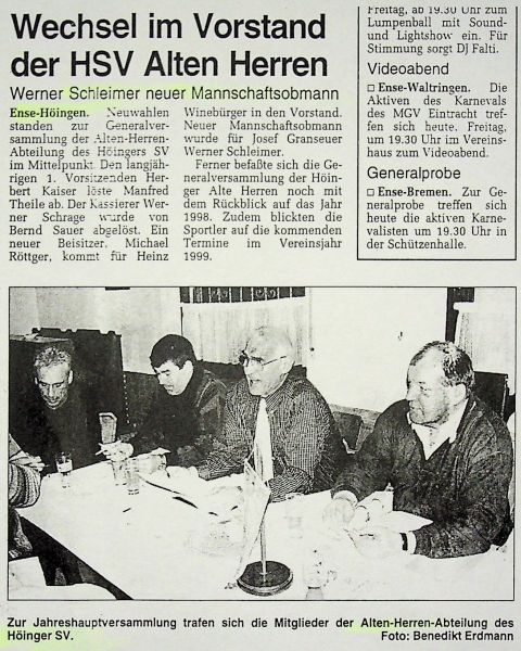 1999-Generalversammlung