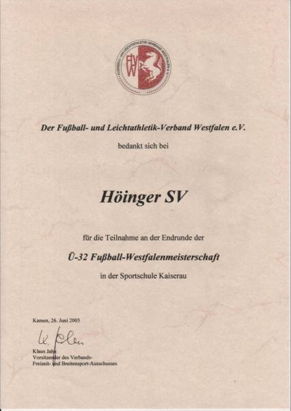 2005-AH-Westfalenmeisterschaften-Urkunde-Kaiserau