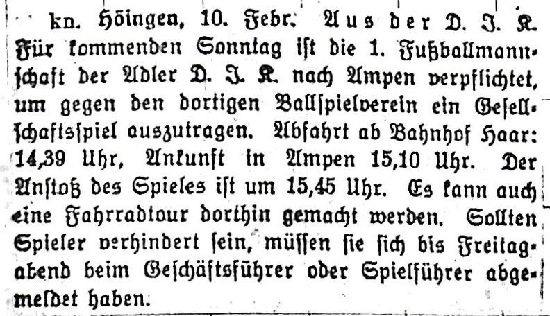 1931-Spiel-in-Ampen-Fahrt-mit-der-Kleinbahn-vom-Bahnhof-Haar