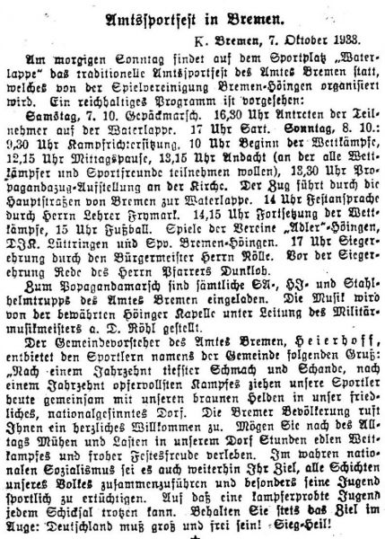 1933-Amtssportfest-in-Bremen-mit-SV-Bremen-Hoeingen-Adler-Hoeingen-und-Nazi-Gruss