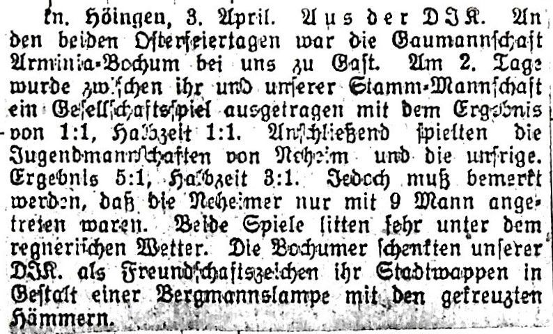 1928-Besuch-von-Arminia-Bochum