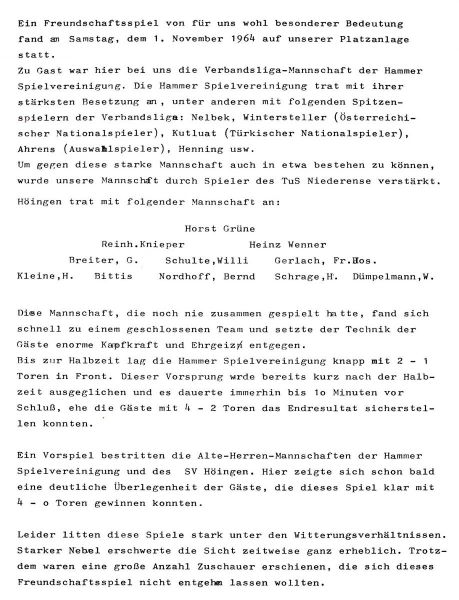 1964-Freundschaftsspiel-gegen-Hammer-Spielvereinigung