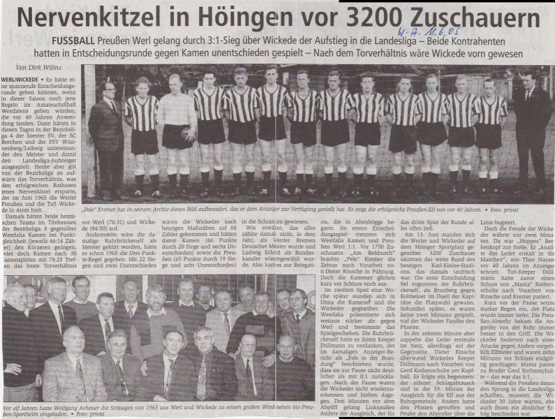 1965-Zeitungsartikel-zu-einem-Entscheidungsspiel-in-Hoeingen-vor-3200-Zusachauern