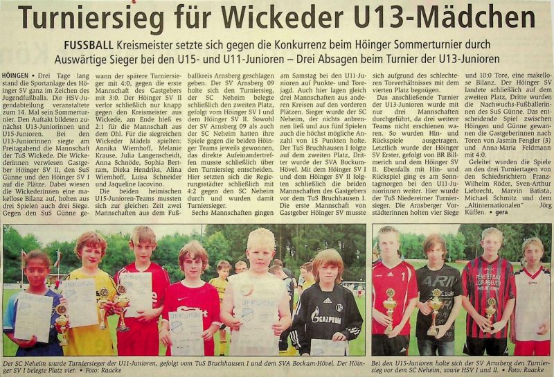 2009-Sommerturnier
