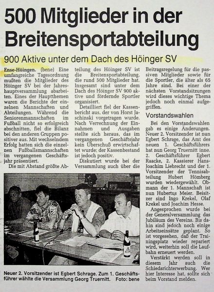 1999-Generalversammlung