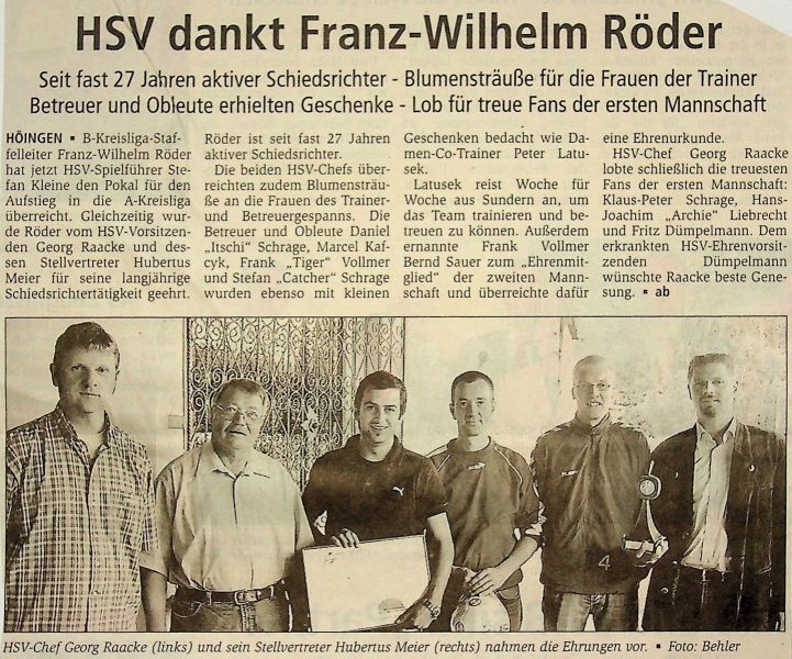 2007-Ehrungen