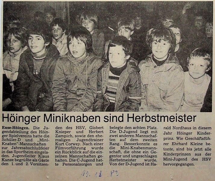1983-Jahresabschlussfeier