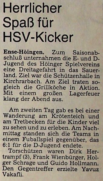 1984-Ausflug-E-und-D-Jugend-nach-Kirchrarbach