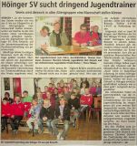 Jugendfußball - Generalversammlungen