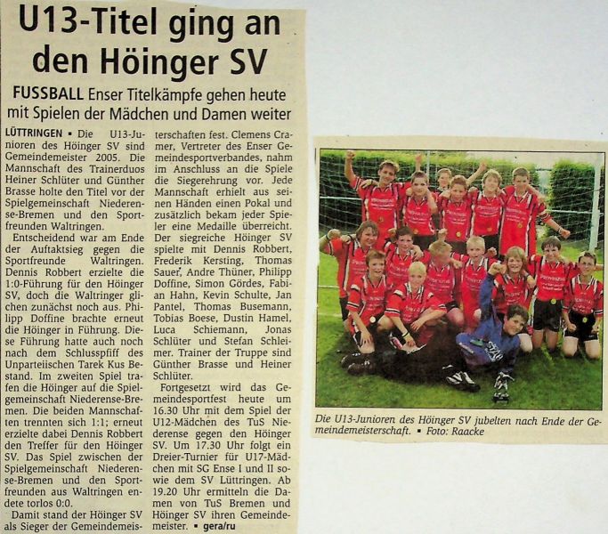 2005-D-Jugend-Gemeindemeister