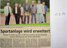 Sportplatz - Erweiterungen