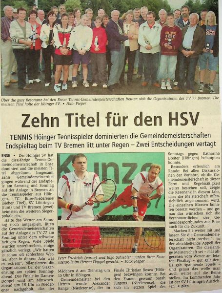 2006-Gemeindemeisterschaften