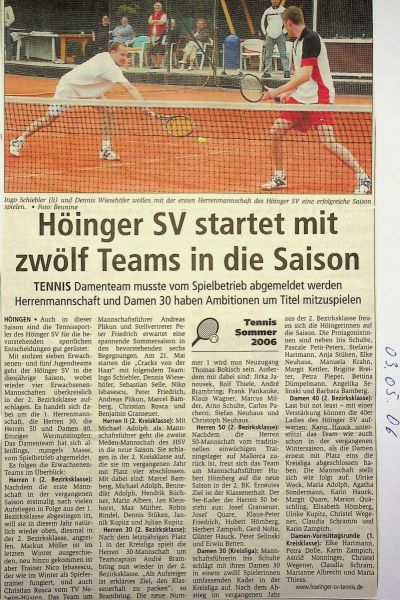 2006-Tennis-Saisonvorbericht