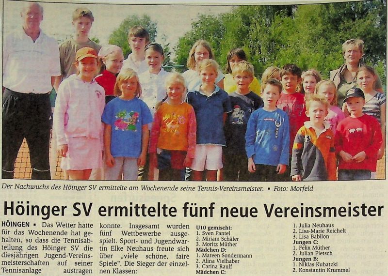 2007-Jugend-Vereinsmeisterschaften