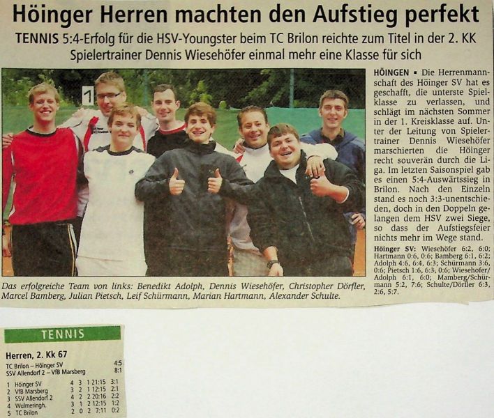 2011-Tennis-Herren-Aufstieg-in-die-1.-Kreisklasse